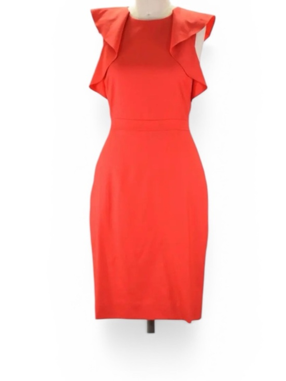 J. Crew red wool sheath dress new nwt 0